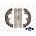 Order Rear Rebuilt Brake Shoes by TOP QUALITY - NB-642B For Your Vehicle