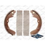 Order Rear Rebuilt Brake Shoes by TOP QUALITY - NB-658B For Your Vehicle