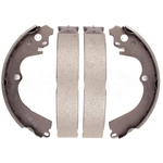 Order Rear Rebuilt Brake Shoes by TOP QUALITY - NB-676B For Your Vehicle