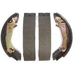 Order Rear Rebuilt Brake Shoes by TOP QUALITY - NB-694B For Your Vehicle