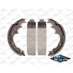 Order Rear Rebuilt Brake Shoes by TOP QUALITY - NB-704B For Your Vehicle