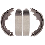 Order Rear Rebuilt Brake Shoes by TOP QUALITY - NB-704B For Your Vehicle