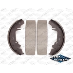 Order Rear Rebuilt Brake Shoes by TOP QUALITY - NB-714B For Your Vehicle