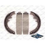 Order Rear Rebuilt Brake Shoes by TOP QUALITY - NB-723B For Your Vehicle