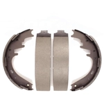 Order Rear Rebuilt Brake Shoes by TOP QUALITY - NB-723B For Your Vehicle