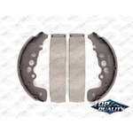 Order Rear Rebuilt Brake Shoes by TOP QUALITY - NB-738B For Your Vehicle