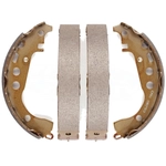 Order Rear Rebuilt Brake Shoes by TOP QUALITY - NB-753B For Your Vehicle