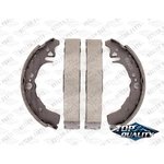 Order Rear Rebuilt Brake Shoes by TOP QUALITY - NB-754B For Your Vehicle