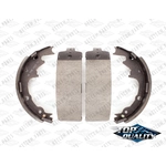Order Rear Rebuilt Brake Shoes by TOP QUALITY - NB-769B For Your Vehicle