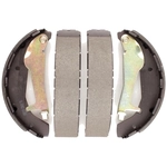 Order Rear Rebuilt Brake Shoes by TOP QUALITY - NB-800B For Your Vehicle