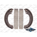 Order Rear Rebuilt Brake Shoes by TOP QUALITY - NB-801B For Your Vehicle