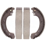Order Rear Rebuilt Brake Shoes by TOP QUALITY - NB-801B For Your Vehicle