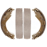 Order Rear Rebuilt Brake Shoes by TOP QUALITY - NB-802B For Your Vehicle