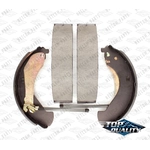 Order Rear Rebuilt Brake Shoes by TOP QUALITY - NB-855B For Your Vehicle