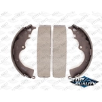 Order Rear Rebuilt Brake Shoes by TOP QUALITY - NB-871B For Your Vehicle