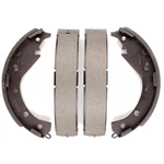 Order Rear Rebuilt Brake Shoes by TOP QUALITY - NB-911B For Your Vehicle