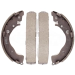 Order Rear Rebuilt Brake Shoes by TOP QUALITY - NB-913B For Your Vehicle