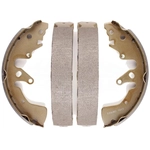 Order Rear Rebuilt Brake Shoes by TOP QUALITY - NB-921B For Your Vehicle