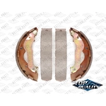 Order Rear Rebuilt Brake Shoes by TOP QUALITY - NB-934B For Your Vehicle
