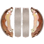 Order Rear Rebuilt Brake Shoes by TOP QUALITY - NB-934B For Your Vehicle