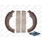 Order Rear Rebuilt Brake Shoes by TOP QUALITY - NB-945B For Your Vehicle