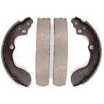 Order Rear Rebuilt Brake Shoes by TOP QUALITY - NB-954B For Your Vehicle