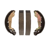 Order Rear Rebuilt Brake Shoes by TOP QUALITY - NB-956B For Your Vehicle