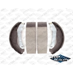 Order Rear Rebuilt Brake Shoes by TOP QUALITY - NB-974B For Your Vehicle