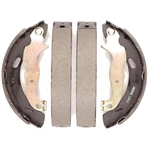 Order Rear Rebuilt Brake Shoes by TOP QUALITY - NB-984B For Your Vehicle