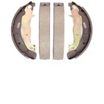 Order Rear Rebuilt Brake Shoes by TOP QUALITY - NB-991B For Your Vehicle