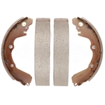Order Rear Rebuilt Brake Shoes by TRANSIT WAREHOUSE - NB-658B For Your Vehicle
