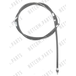 Order Rear Right Brake Cable by WORLDPARTS - 1651006 For Your Vehicle