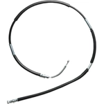 Order Rear Right Brake Cable by WORLDPARTS - 1930044 For Your Vehicle