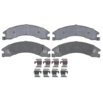 Order ACDELCO - 14D1329MH - Semi-Metallic Rear Disc Brake Pads For Your Vehicle