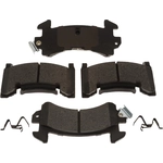 Order Rear Semi Metallic Pads by ACDELCO - 14D154MH For Your Vehicle