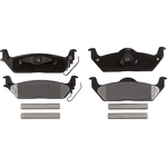 Order Rear Semi Metallic Pads by ACDELCO - 17D1012MH For Your Vehicle