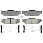 Order ACDELCO - 17D1066MH - Semi-Metallic Rear Disc Brake Pads For Your Vehicle