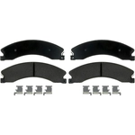 Order ACDELCO - 17D1411MHSV - Rear Semi Metallic Pads For Your Vehicle