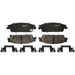Order ACDELCO - 17D1707MHPV - Semi-Metallic Rear Disc Brake Pad Set For Your Vehicle