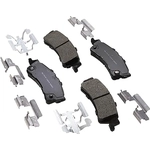 Order Rear Semi Metallic Pads by ACDELCO - 17D792MH For Your Vehicle