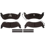 Order Rear Semi Metallic Pads by ACDELCO - 17D932MHPVF1 For Your Vehicle