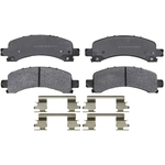 Order ACDELCO - 17D974AMH - Semi-Metallic Rear Disc Brake Pads For Your Vehicle