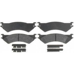 Order Rear Semi Metallic Pads by ACDELCO PROFESSIONAL - 17D802MH For Your Vehicle