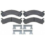 Order Rear Semi Metallic Pads by ACDELCO PROFESSIONAL - 17D909MH For Your Vehicle