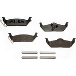 Order Rear Semi Metallic Pads by AGNA BRAKES - ALD1012M For Your Vehicle