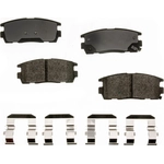 Order AGNA BRAKES - ALD1275M - Rear Semi Metallic Pads For Your Vehicle