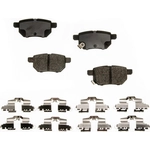 Order AGNA BRAKES - ALD1354M - Rear Semi Metallic Pads For Your Vehicle
