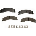Order Rear Semi Metallic Pads by AGNA BRAKES - ALD1411M For Your Vehicle
