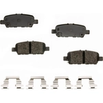 Order Rear Semi Metallic Pads by AGNA BRAKES - ALD1415M For Your Vehicle