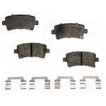 Order AGNA BRAKES - ALD1430M - Rear Semi Metallic Pads For Your Vehicle